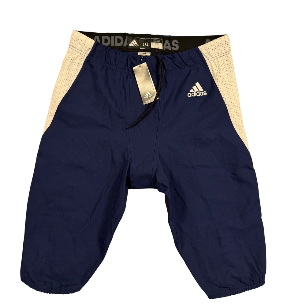 Adidas WVN A1 Stock P Football Pants‎ Mens 4XL Navy Blue White GG7409 NEW